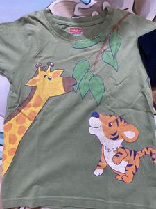 Cute Kids T-Shirts (Set of 2)