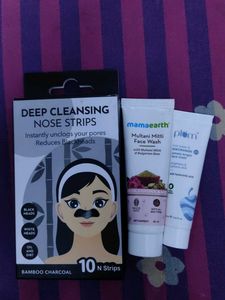 Deep Cleansing Nose Strips & Face Wash