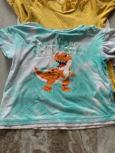 Bundle of 6 girls Pajama Tops