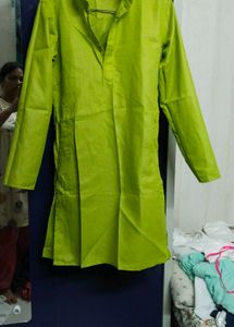 Lime Green Kurta