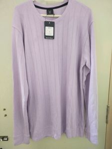 Lavender Colour Sweatshirt Top