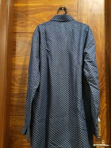 Stylish Polka Dot Long Sleeve Shirt