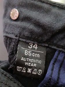 Classic Black Denim Jeans (for men's)