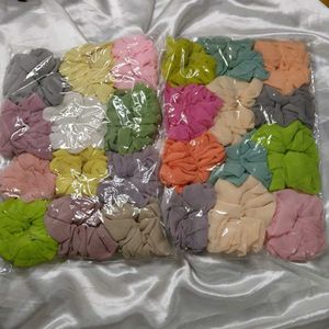 Colorful Scrunchie Set pack of 2