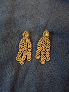 New without Tag Stunning CZ Drop Earrings