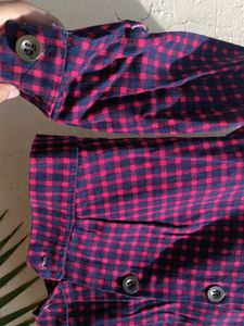 Checkered Red Shacket / Jacket / Shirt / Flannel