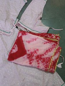 Light Pink Chikankari Lehenga Set