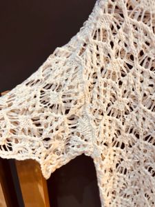 Crochet Knit Top