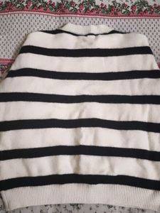 Striped Knit Sweater