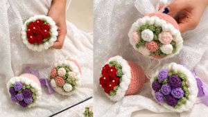 Handmade Crochet Flower Bouquets