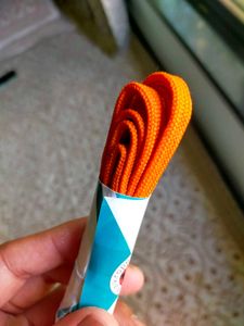 Heavy duty 120 Cm Vibrant Orange Shoelaces