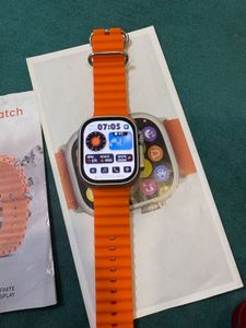 Smart Watch Orange Band