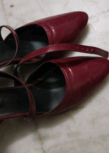 Elegant Red Patent Heels