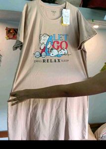 Peanuts "Let Go Relax Sleep" Nightshirt