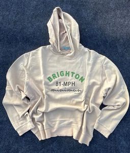 Beige "BRIGHTON 81-MPH" Hoodie
