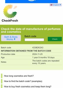 Guilty As Fig Bath &amp; body works 10ml sample