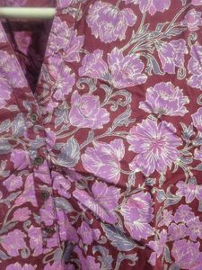 Melange Floral Print Kurti