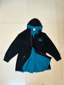 Black Hooded Puffer long Jacket 🇺🇸