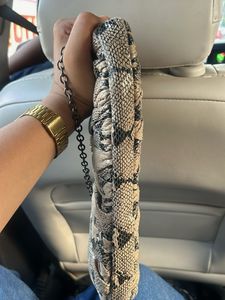 Vintage Ruched Clutch Bag