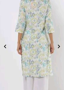 AVAASA MIX N' MATCH Printed Straight Kurta