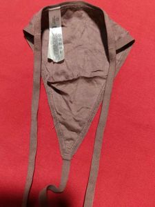Primark Brown Thong Panty – M