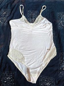 Lace Trim Bodysuit