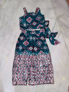 Brand new Green Mirror Palazzo Choli Set