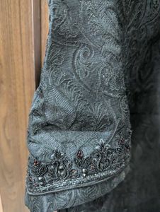 Elegant Black Sherwani