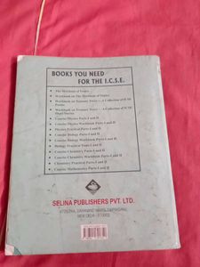 ICSE Concise Biology Class 9