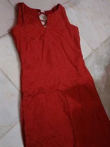 Chic Red kurta