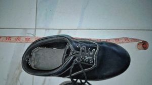 Classic Black Casual School Shoes
