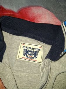 Grey Football T-Shirt