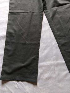 Stylish Grey Wide-Leg Trousers