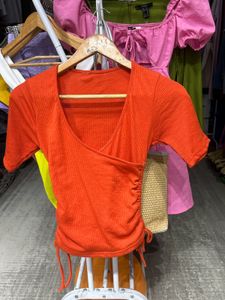 Sexy Deep V Neck Top