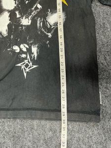 metalica print tee