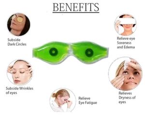 3x Alovera Cold Eye Mask Packs
