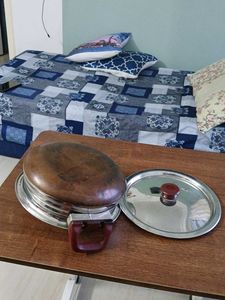Copper Bottom Vessel With Lid