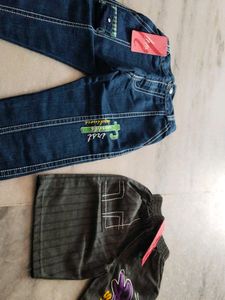 Brandnew Kids Cute Jeans Combo