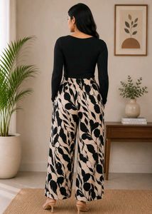 Black Long Sleeve bodysuit top
