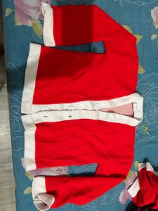 Christmas Dress- With Cap