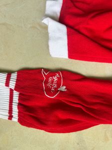 Red Dog Applique Sweater