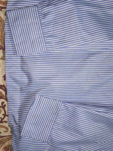 Striped Oversized Women's Shirt
