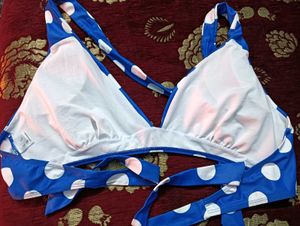 Blue Polka Dot 🤎 Top