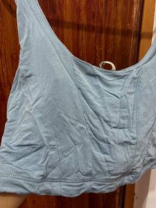 Comfortable Blue top