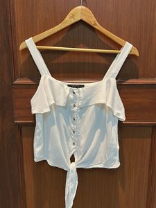 Forever 21 White Tank Top