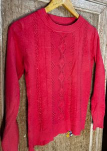 💗💅( ⚡️PRICE DROP ) Pink Knit Sweater🎀