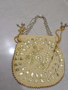 Embroidered Potli Bags - Set of 3