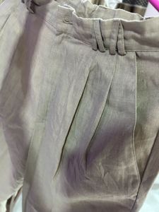 Casual Beige Pants