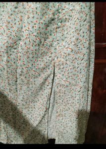 Floral Puff Sleeve Maxi Dress