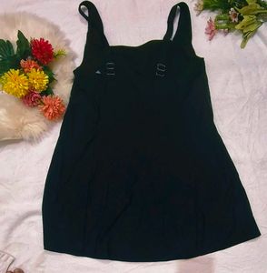 Stylish Black paded Swim Dress